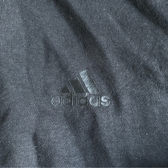 BLACK ADIDAS ZIP UP HOODIE SIZE S WOMENS - Picture 5 of 5